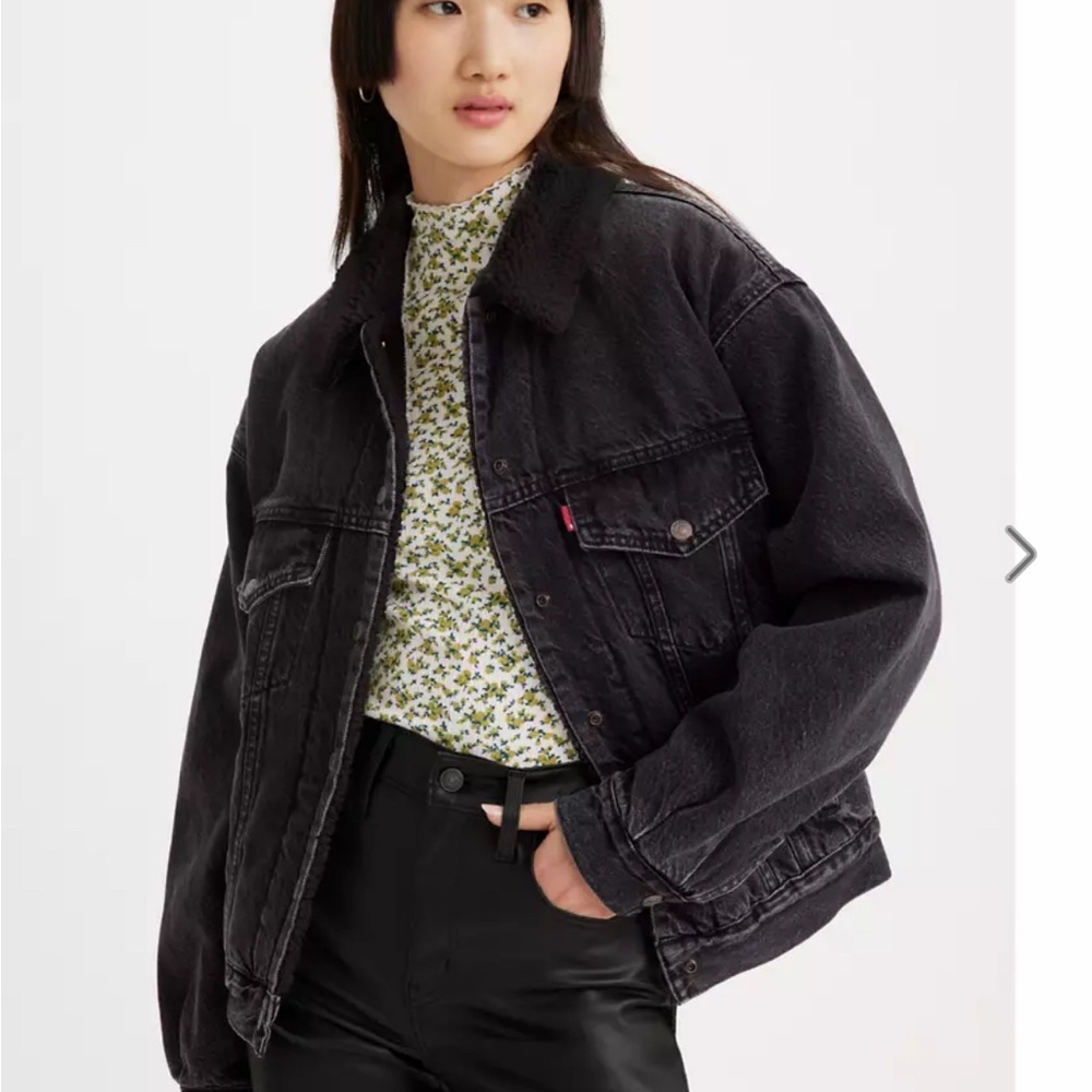 Levi's Charcoal Jean Jacket for Women